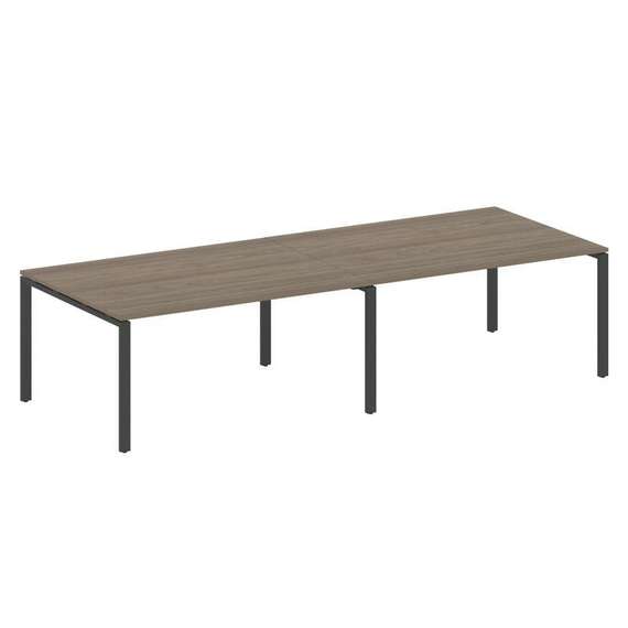 Метал Систем Переговорный стол (2 столешницы) на П-образном м/к БП.ПРГ-2.4
