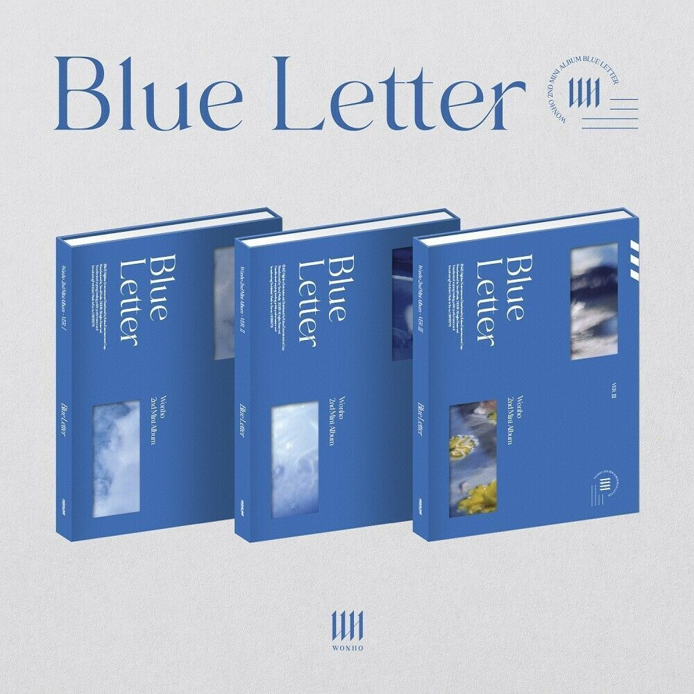 WONHO - Blue letter (III ver.)