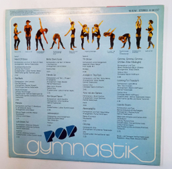 Винтажная виниловая пластинка LP Сборник Pop Gymnastik (ГДР 1983)