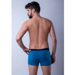 Мужские трусы боксеры синие MR. BIG MB201 blue