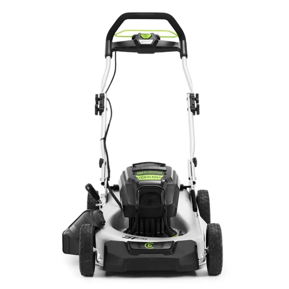 Аккумуляторная газонокосилка Greenworks GD82LM51 82V 82В (без АКБ и ЗУ) нож 51 см, 2502007