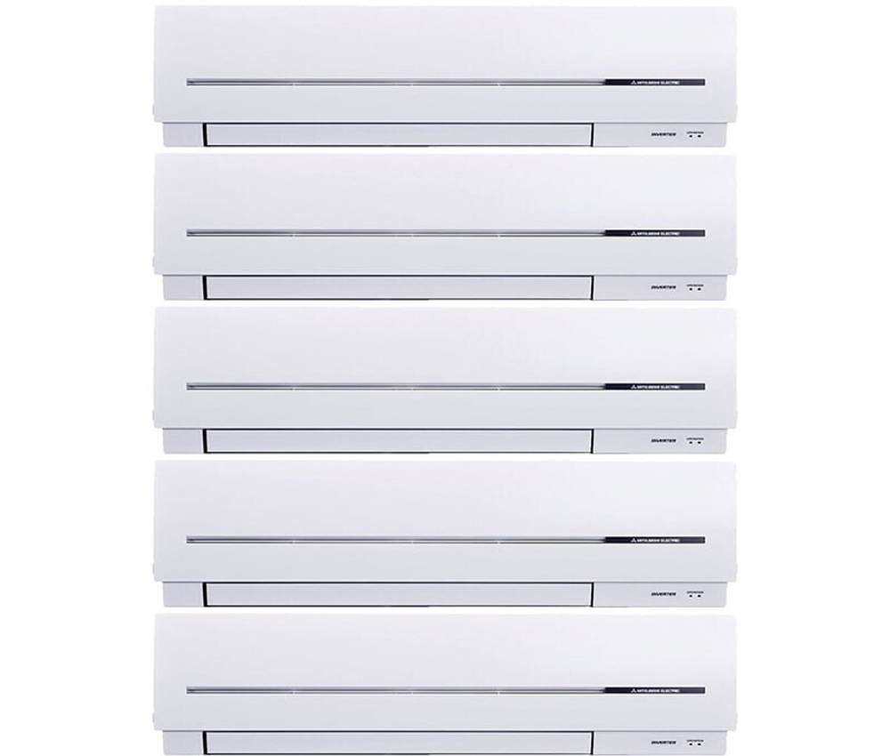 Mitsubishi Electric MXZ-5E102VA/MSZ-SF25VE/SF25VE/SF25VE/SF42VE/SF50VE