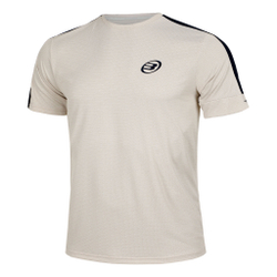 Мужское теннисное поло Bullpadel Nacre T-Shirt Men - Grey, Beige