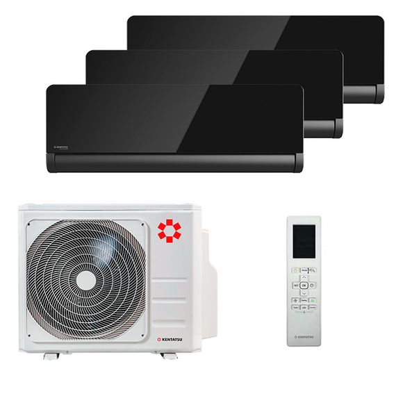 Мультисплит система на 3 комнаты Kentatsu KSGOM26HZRN1 x 2 + KSGOM35HZRN1 / K3MRB80HZRN1