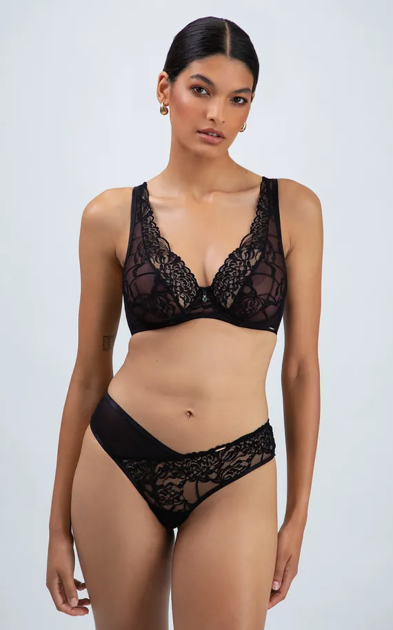 Бюстгальтер Truffle Noir M Bralette
