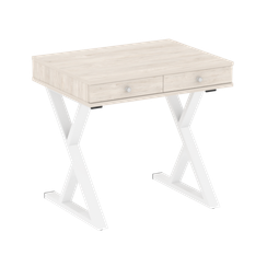 Home Office Стол письменный VR.SP-1-79.M Денвер Светлый/Металл Белый 794*600*750