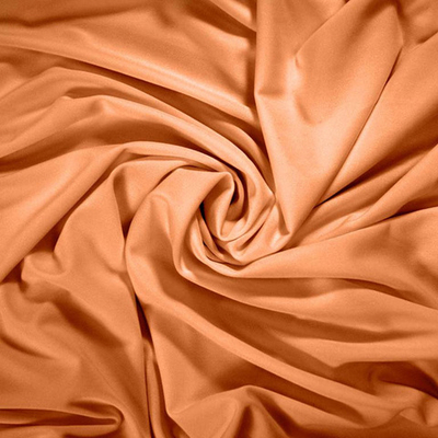 Трикотаж Масло, 207 гр/м2, 95%-п/э, 5%-спандекс, 150 см, абрикосовый