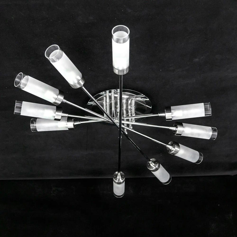 Citilux Хеликс CL109101 Люстра потолочная Матовый Хром