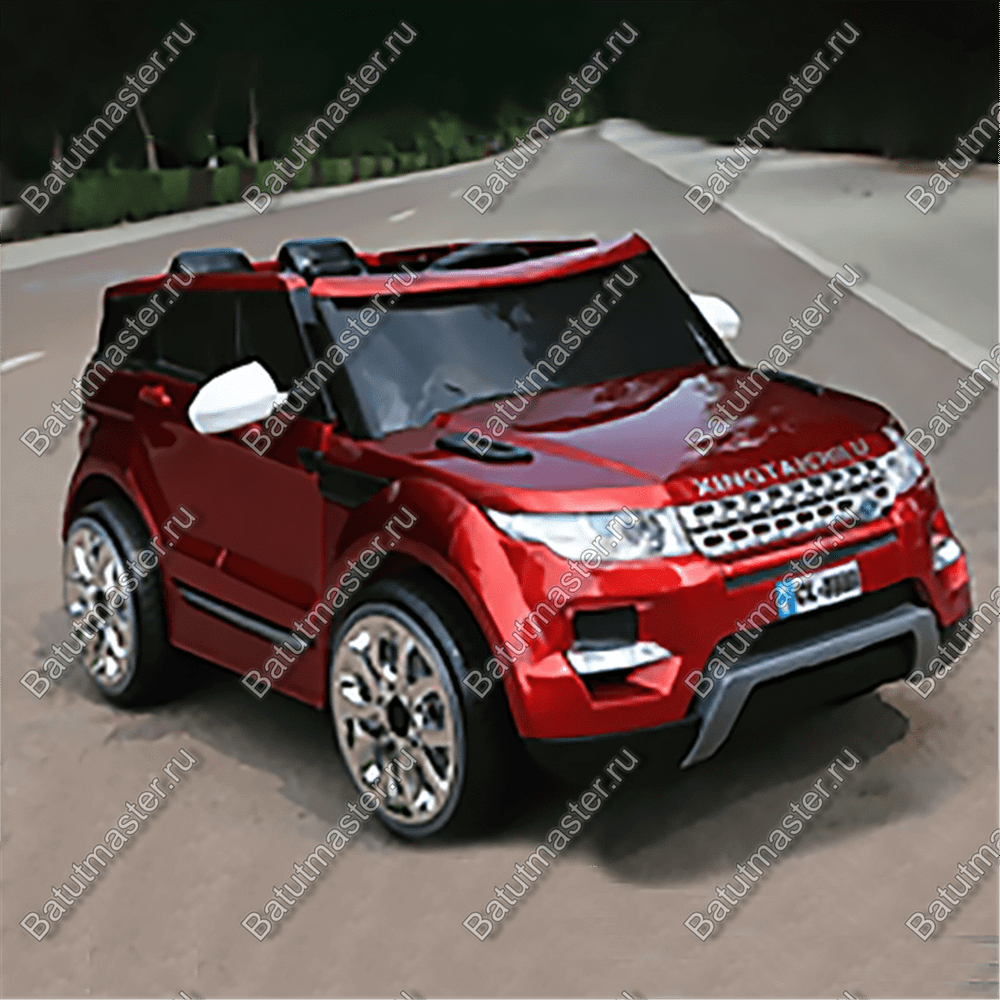 Детский электромобиль "Land Rover CL" красный, стандартная комплектация