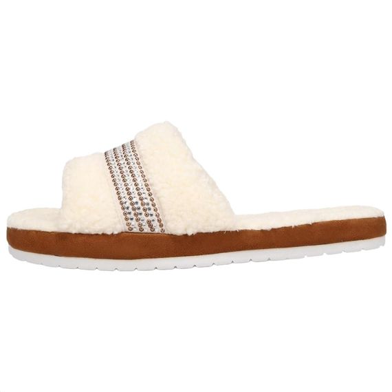 Skechers Cozy Slide Winter Stud 'Off White'