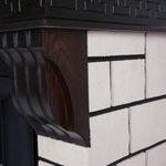 Каминокомплект Real Flame Stone AO-297 с очагом 3D Oregan