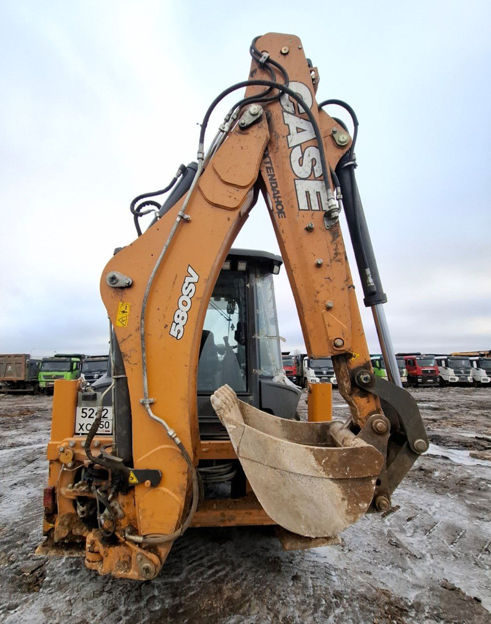 Case 580 Экскаватор-погрузчик 580SV (Дизельный, 4,5 л, 97 л.с., АТ)