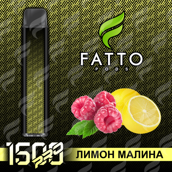 FATTO PODS PRO - Lemon Raspberry (2% nic)
