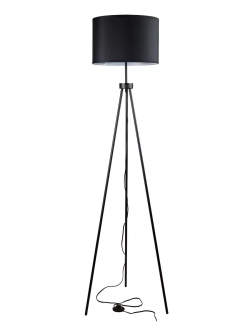 Напольный торшер современный с абажуром