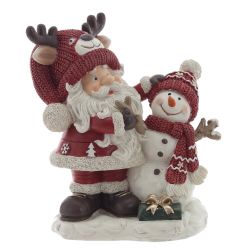 GAEM Фигурка декоративная "Дед Мороз", L10,5 W7 H12,5 см, 2в.