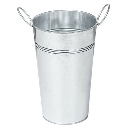 Вазон металлический D14*10*H21,5см STG602