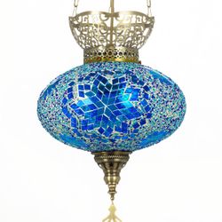 Citilux Каир CL419126 Подвесной светильник Мозаика Синяя