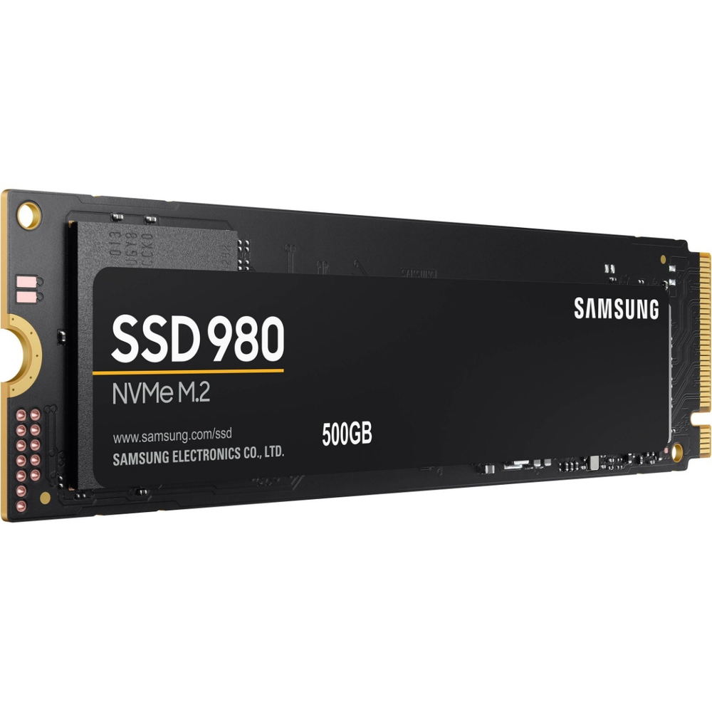 Твердотельный накопитель SSD 500Gb Samsung 980 M.2 PCIe Gen 3.0 x4 NVMe (R3100/W2600MB/s)