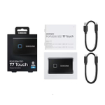 Портативный SSD накопитель Samsung USB Type-C 2Tb MU-PC2T0K/WW T7 Touch 1.8"