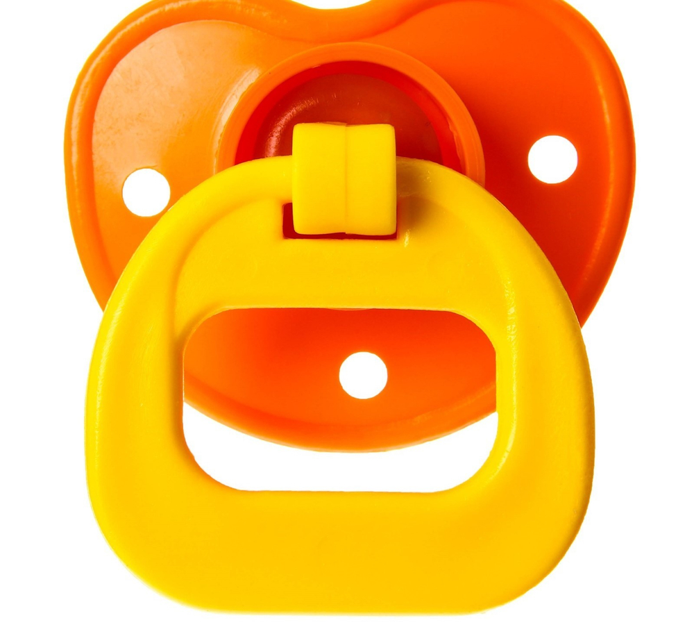 Пустышка латексная классическая «Пчёлка» с кольцом, от 0 мес. 741131