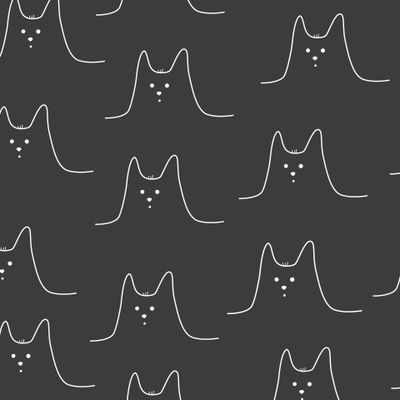 Котики одной линией