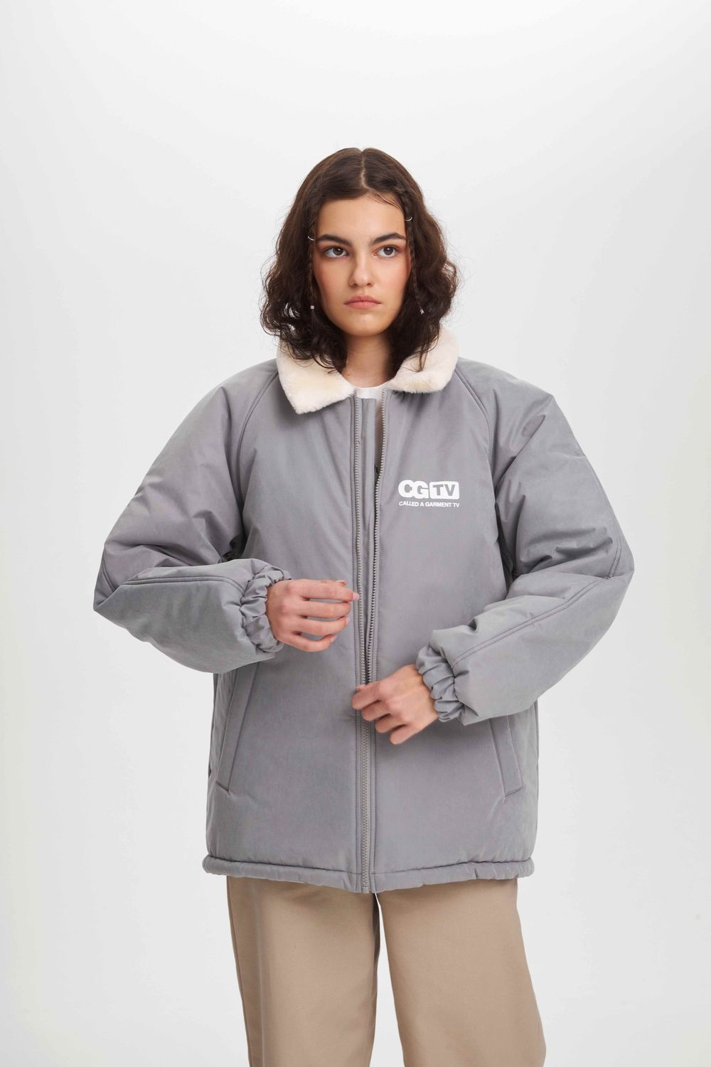 Куртка Зимняя Called a Garment Sheriff Jacket Vol.2 Серая