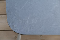 "Альбано" лаунж-зона 5-местная плетеная из роупа (веревки), каркас алюминиевый светло-серый, роуп серый меланж