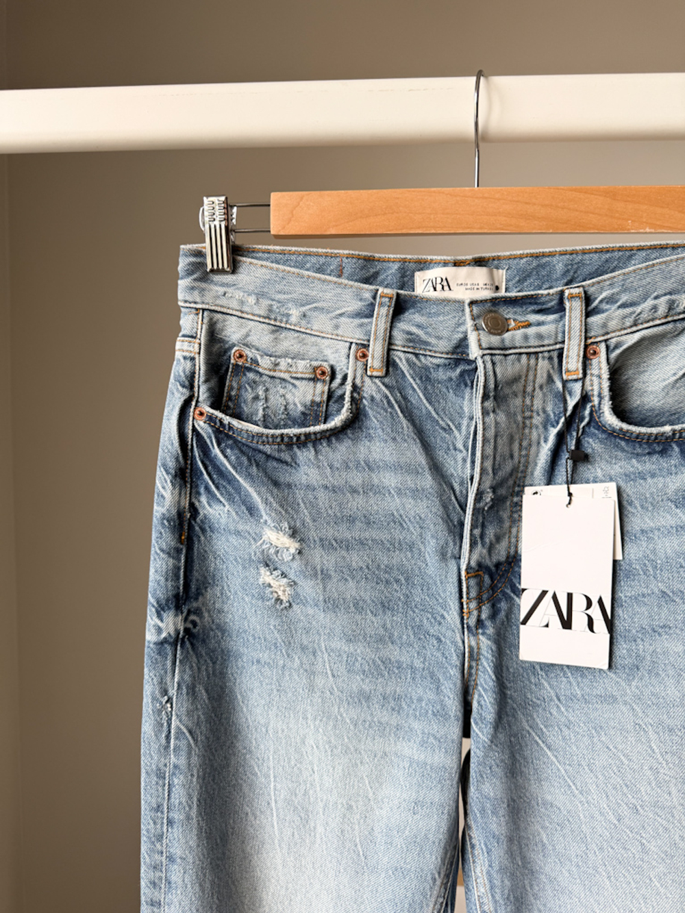 Новые джинсы Zara, S/M
