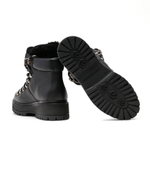 Кожаные ботильоны Tommy Hilfiger - черный(FW0FW06725)