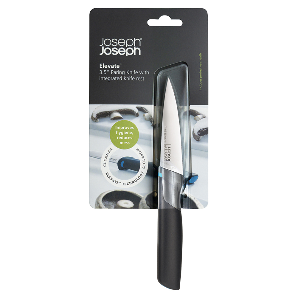 Нож для чистки Elevate 8.5 см синий, Joseph Joseph