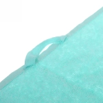 Полотенце махровое 70*140см «LUNA» цвет мятный 05010 плотность 360гр/м2 с петелькой-подвесом