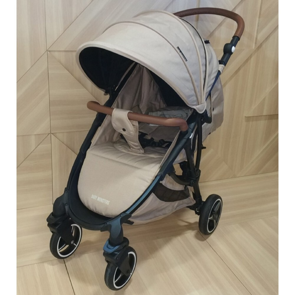 Детская коляска Baby Monsters Compact (бежевый)