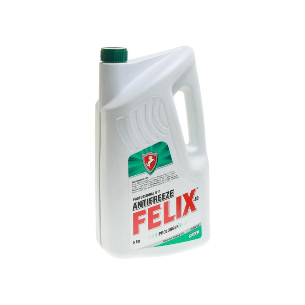 Жидкость охлаждающая  FELIX зеленая  "Prolonger G11", -40* 5кг