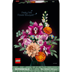 OUTLET LEGO Botanicals - Красивый букет розовых цветов 10342