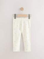 Легинсы для девочки Next AG9-943, 3 шт., Голубой, Кремовый