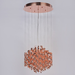 Подвесной светильник MD04005006-18C rose gold