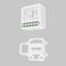Wi-Fi выключатель двухканальный (без нуля) Maytoni Technical Smart home MSN002