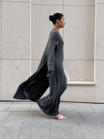 Кардиган NARINA, серый меланж