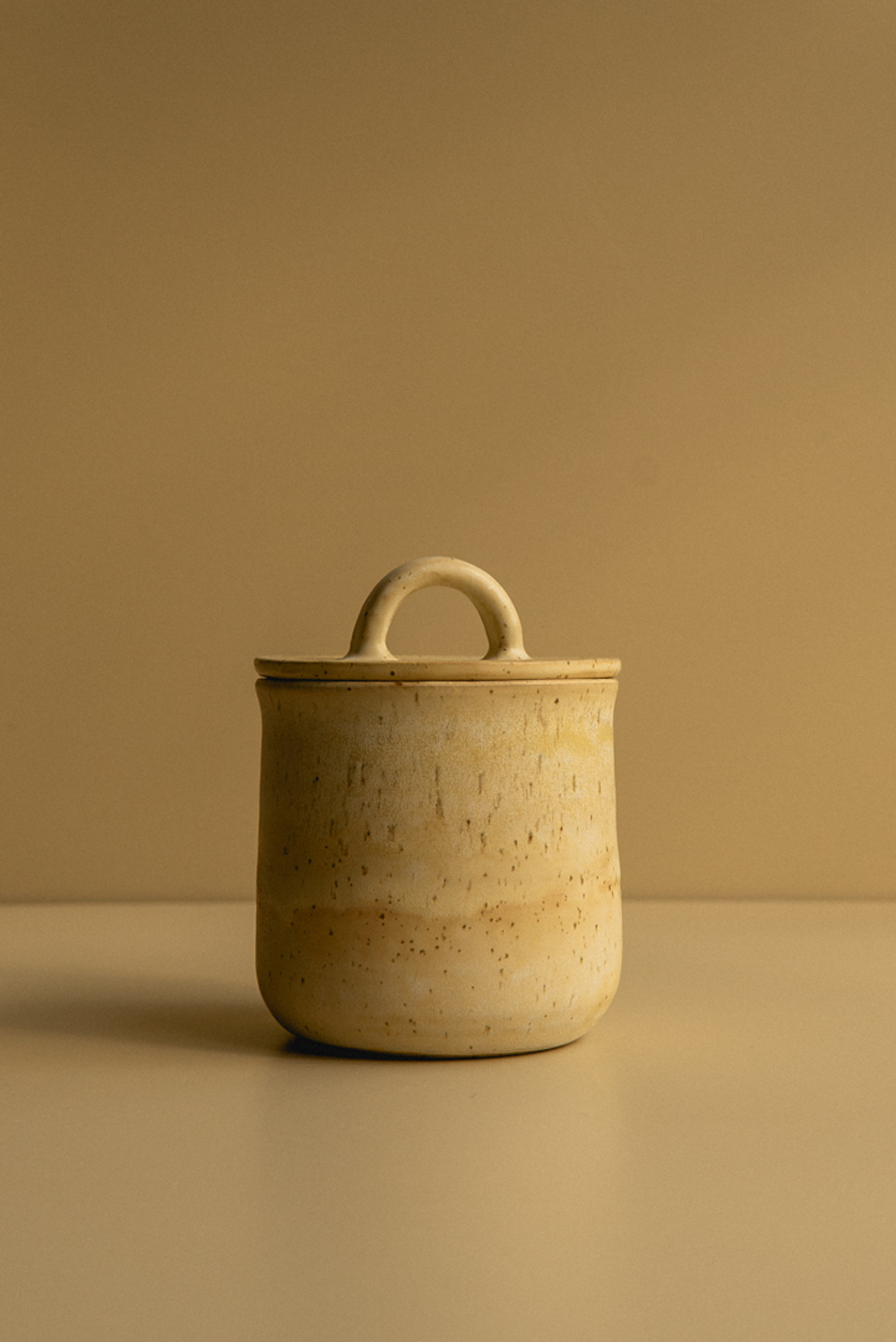 Банка желтая / Titkova ceramic