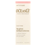 ATTITUDE, Oceanly ™, блеск для губ, шелковисто-розовый, 3,4 г (0,12 унции)