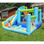 Батут домашний "Водная горка 2" 4,5*4*2,6 м