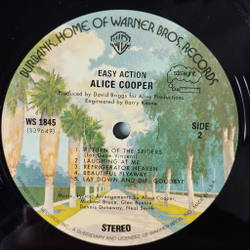 Винтажная виниловая пластинка LP Alice Cooper Easy Action (USA 2009)