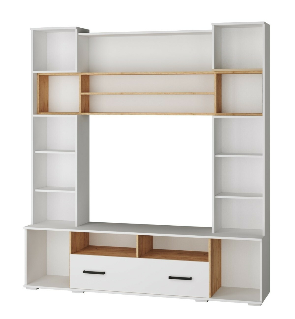 Центральная секция Оскар-18 ОГЦН-1, белый/дуб крафт