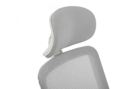 Кресло Work W-218C WHITE Светло-серый