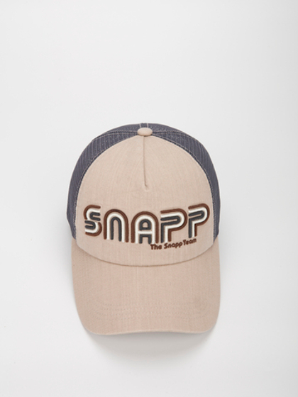 Бейсболка Snapp The Snapp Team (бежевый/серый)