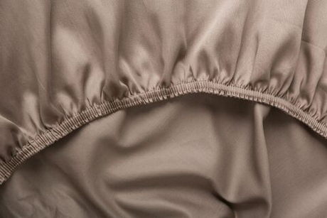 Простыня на резинке 160х200x40 German Grass Brownie Allure коричневая