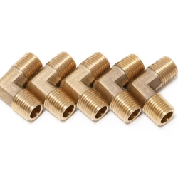 Соединитель угловой наруж.резьба 1/4''х1/4'', к-т 5шт. Forsage F-MML04K