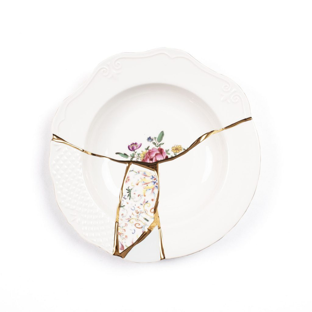 Тарелка глубокая Kintsugi