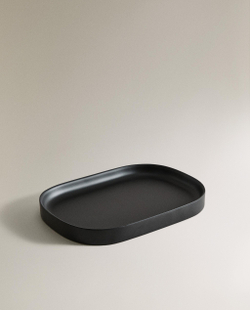 Zara Home поднос, смола, чёрный
