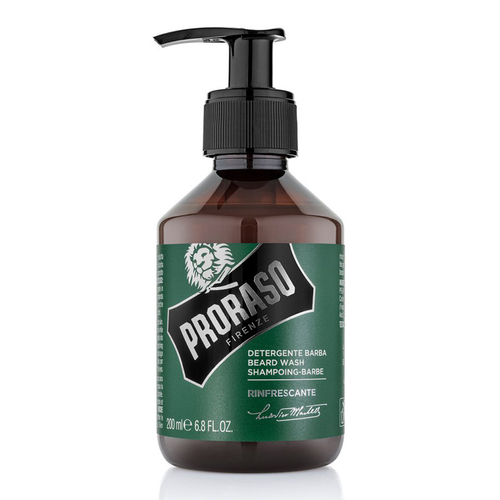 Proraso Beard Shampoo Refreshing - Шампунь для бороды Освежающий Эвкалипт и Ментол 200 мл